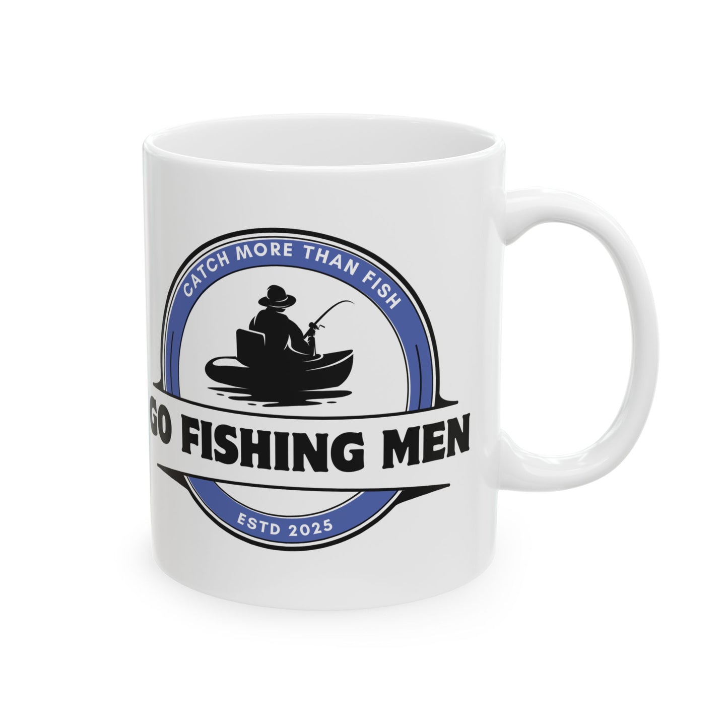 Go Fishing Men Coffee Mug