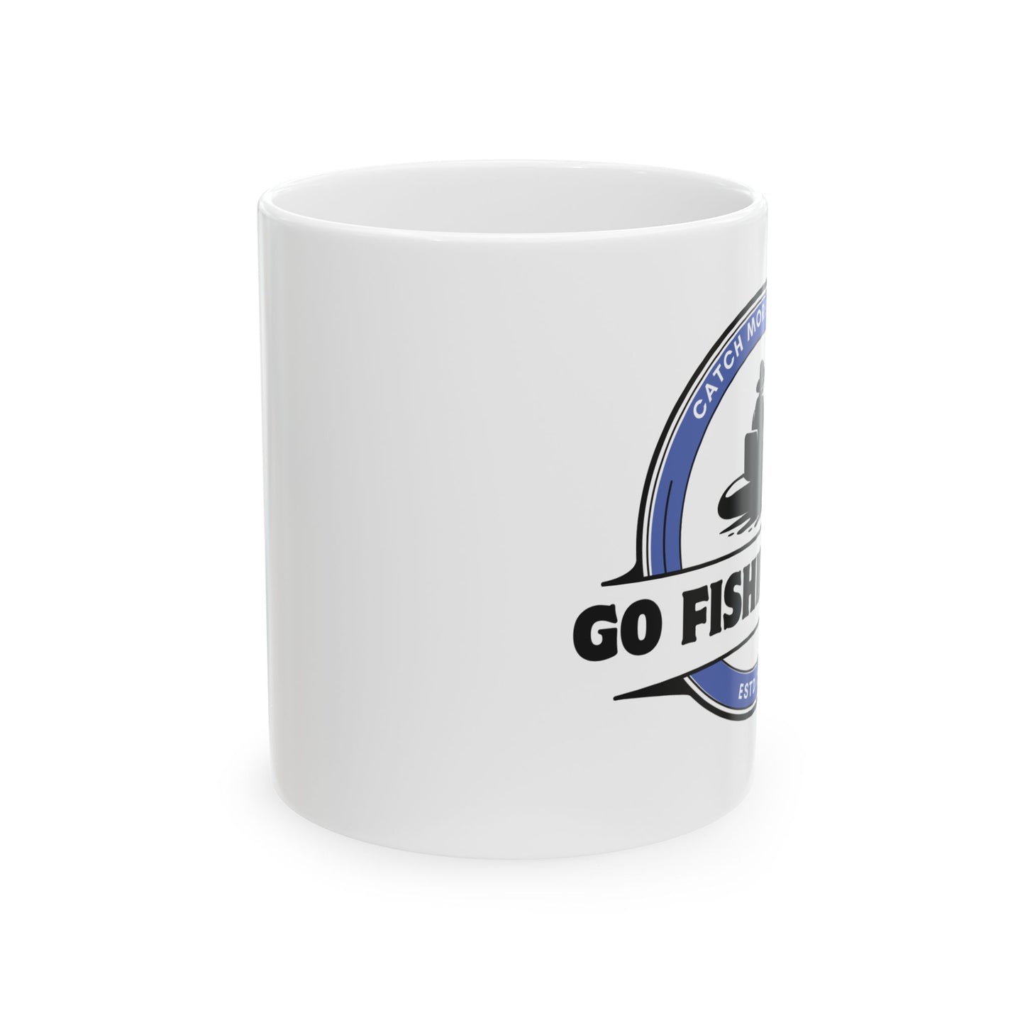Go Fishing Men Coffee Mug