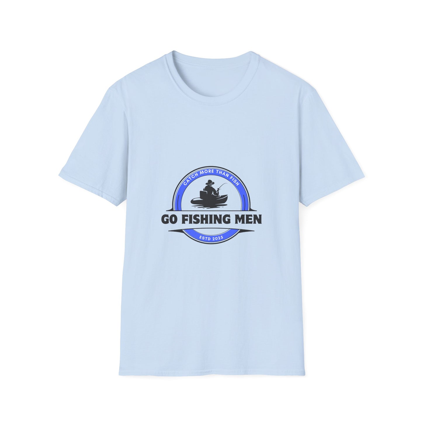 Fishing Enthusiast T-Shirt, Go Fishing Men