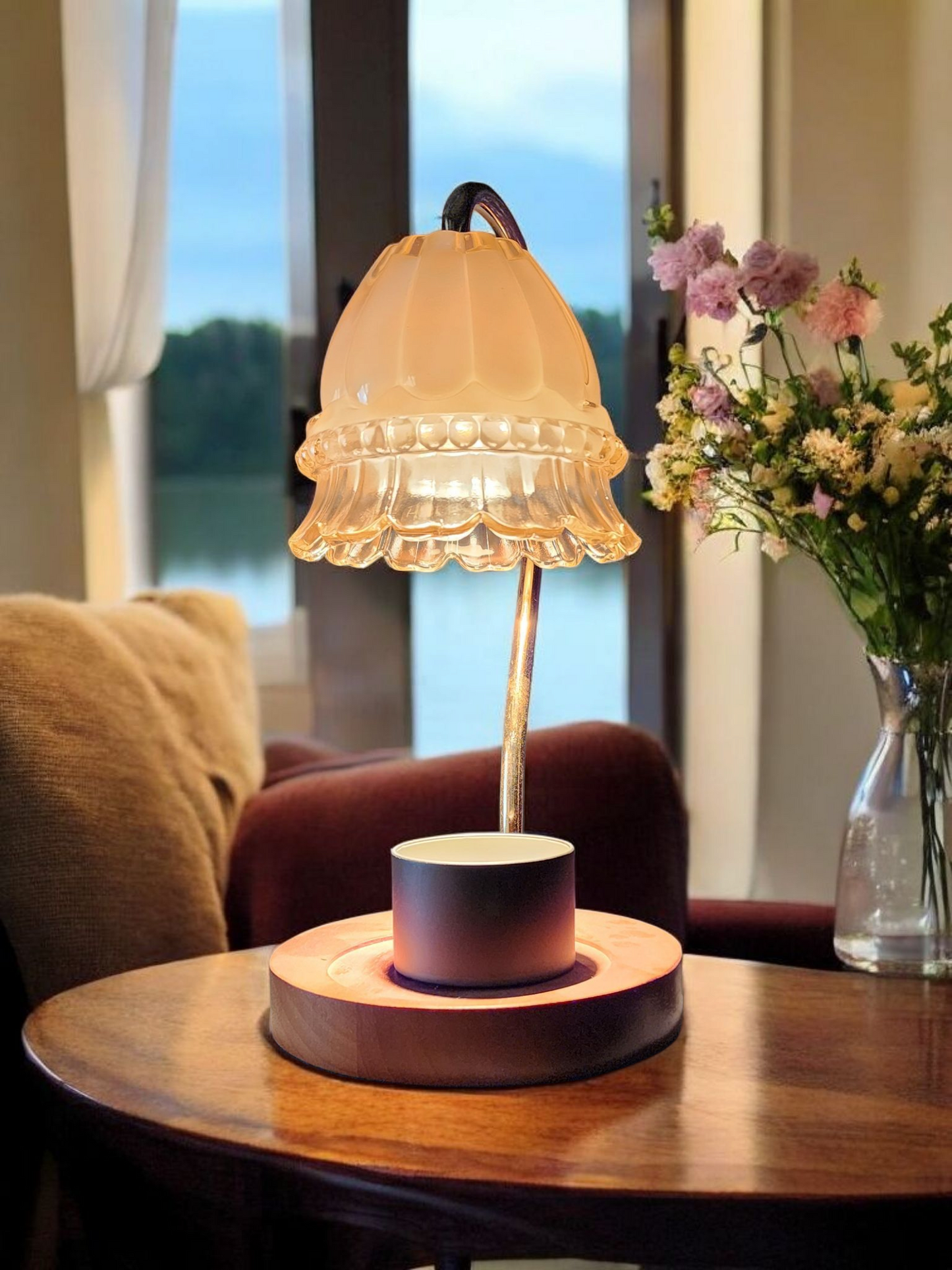 Tropic Like It's Hot Wickless Candle – Unique Blend of Tropical Fruits & Warm Coconut with Mahogany