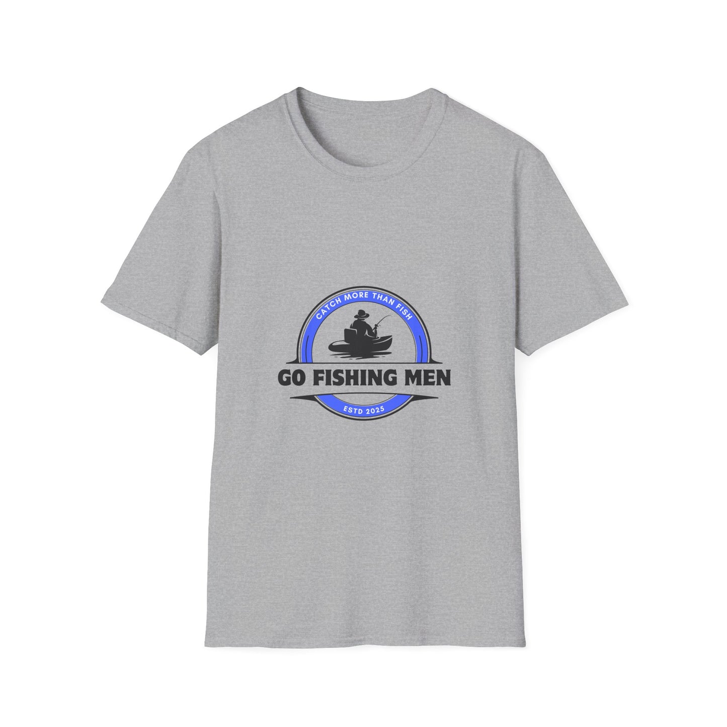 Fishing Enthusiast T-Shirt, Go Fishing Men