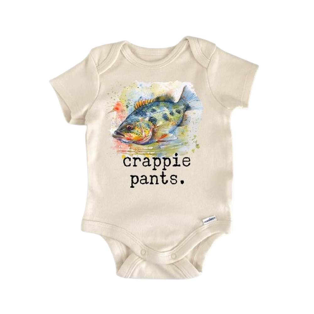 Fishing Crappie - Baby Boy Girl Clothes Infant Onesie® Funny Cute Newborn GS1