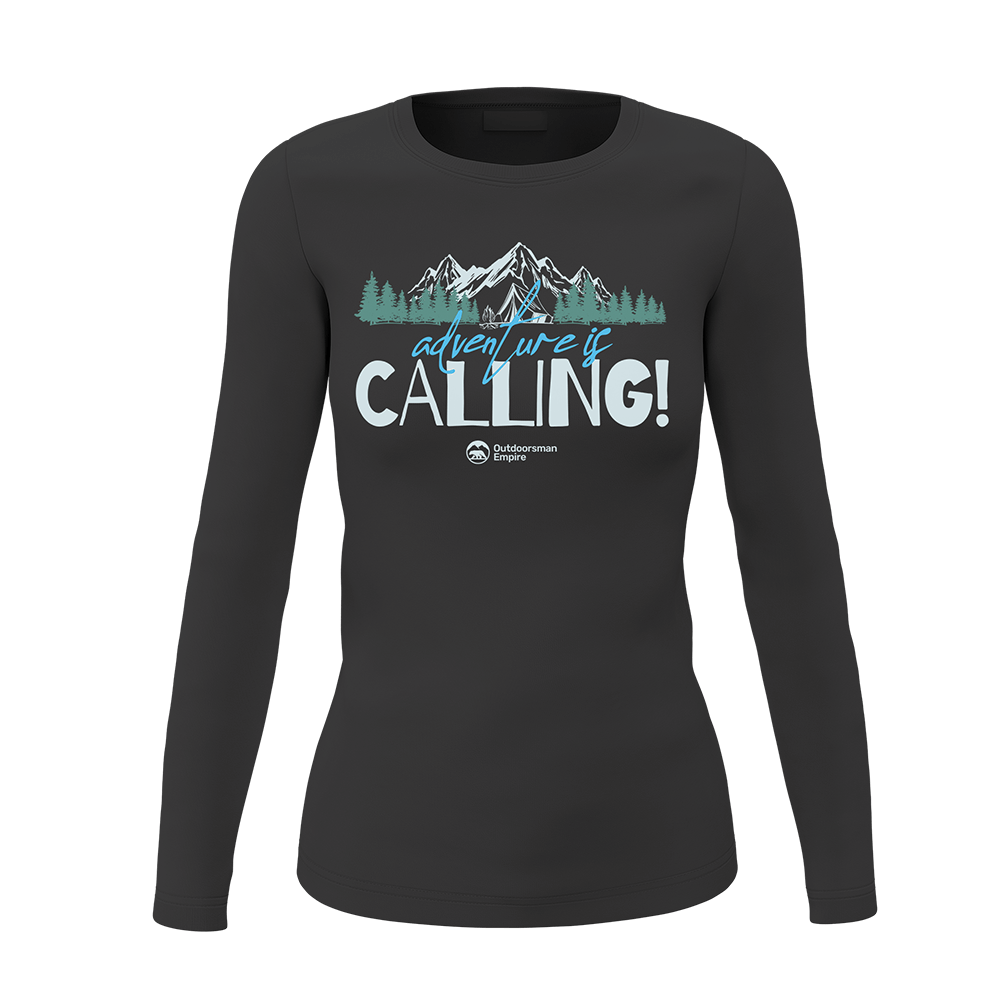 Adventure Camping Women Long Sleeve Shirt