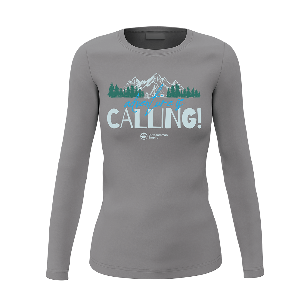 Adventure Camping Women Long Sleeve Shirt