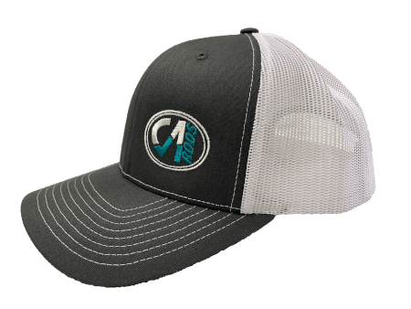 Castaway Logo'D Richardson Hat -Charcoal/White
