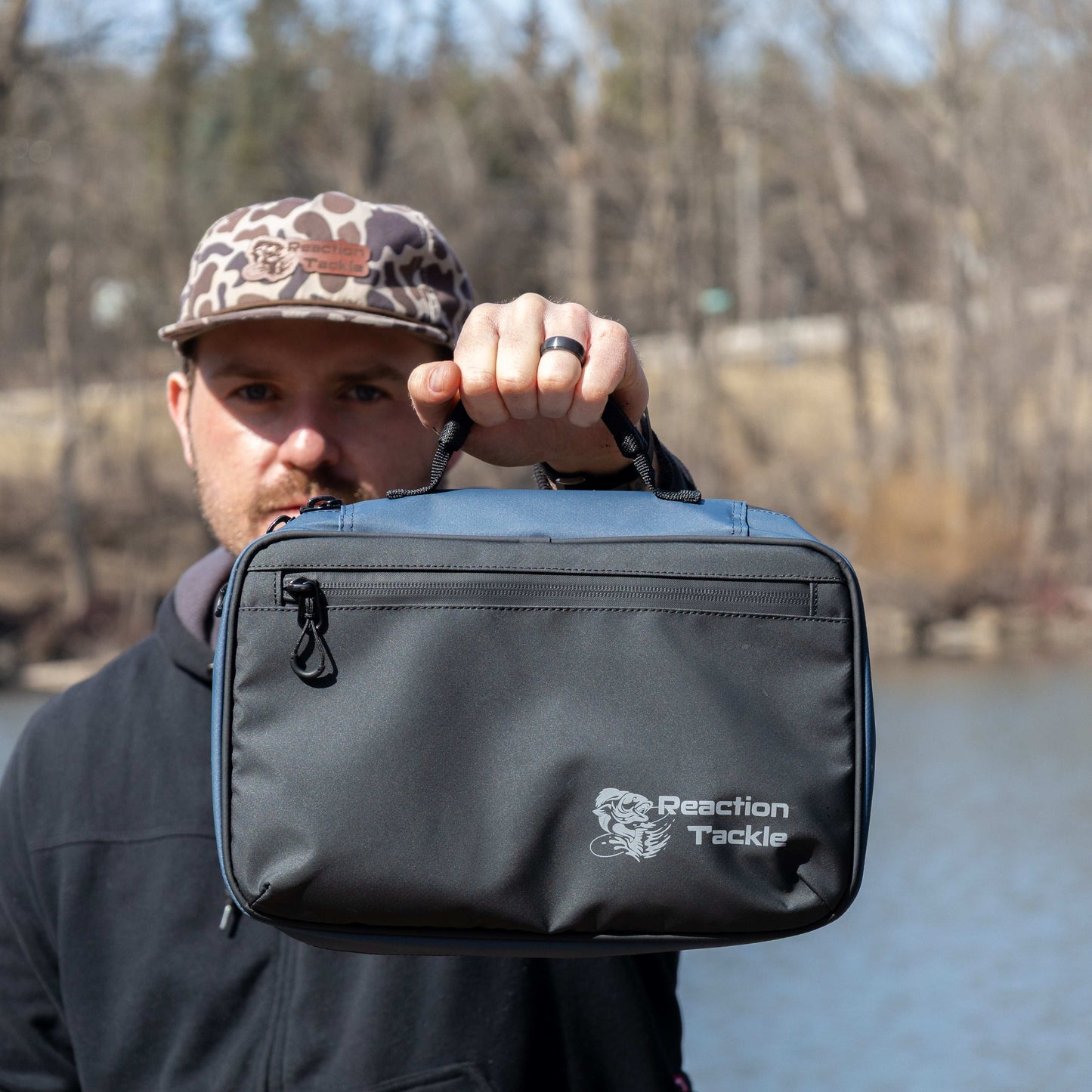 Reaction Tackle Splash Proof Bait Binder and Tackle Storage - New