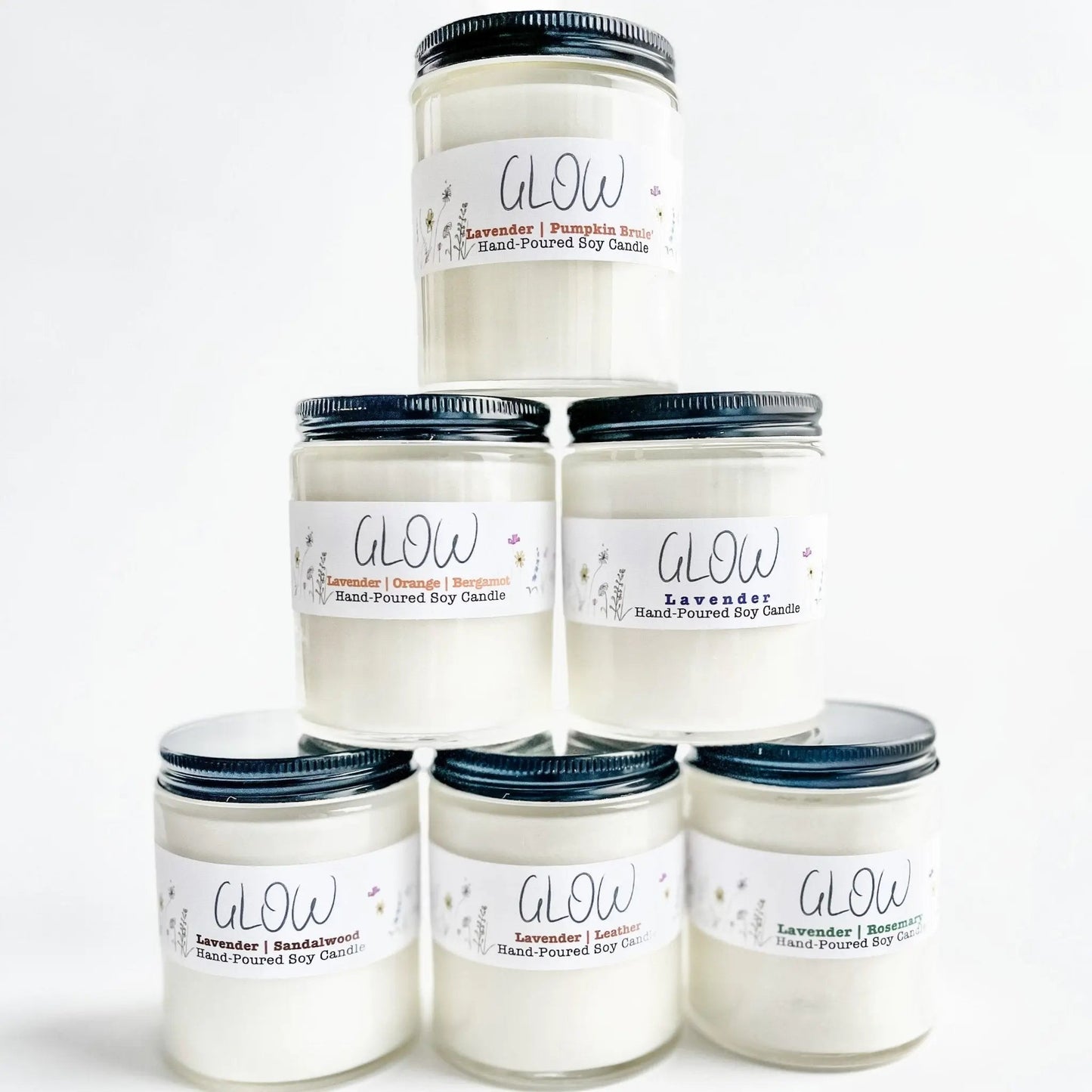 Lavender Glow Soy Candle