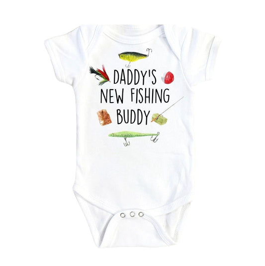 Fishing Buddy Icons - Baby Boy Girl Clothes Infant Onesie® Funny Cute Newborn GS1