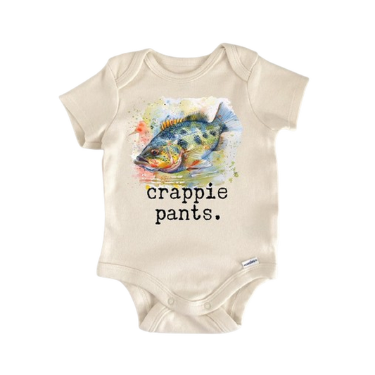 Fishing Crappie - Baby Boy Girl Clothes Infant Onesie® Funny Cute Newborn GS1