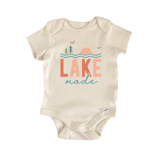 Lake Mode -  Baby Boy Girl Clothes Infant Bodysuit Funny Cute Newborn