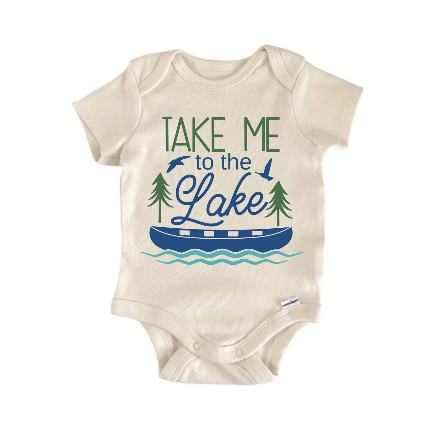 Take Me Lake Lakehouse - Baby Boy Girl Clothes Infant Bodysuit Funny Cute