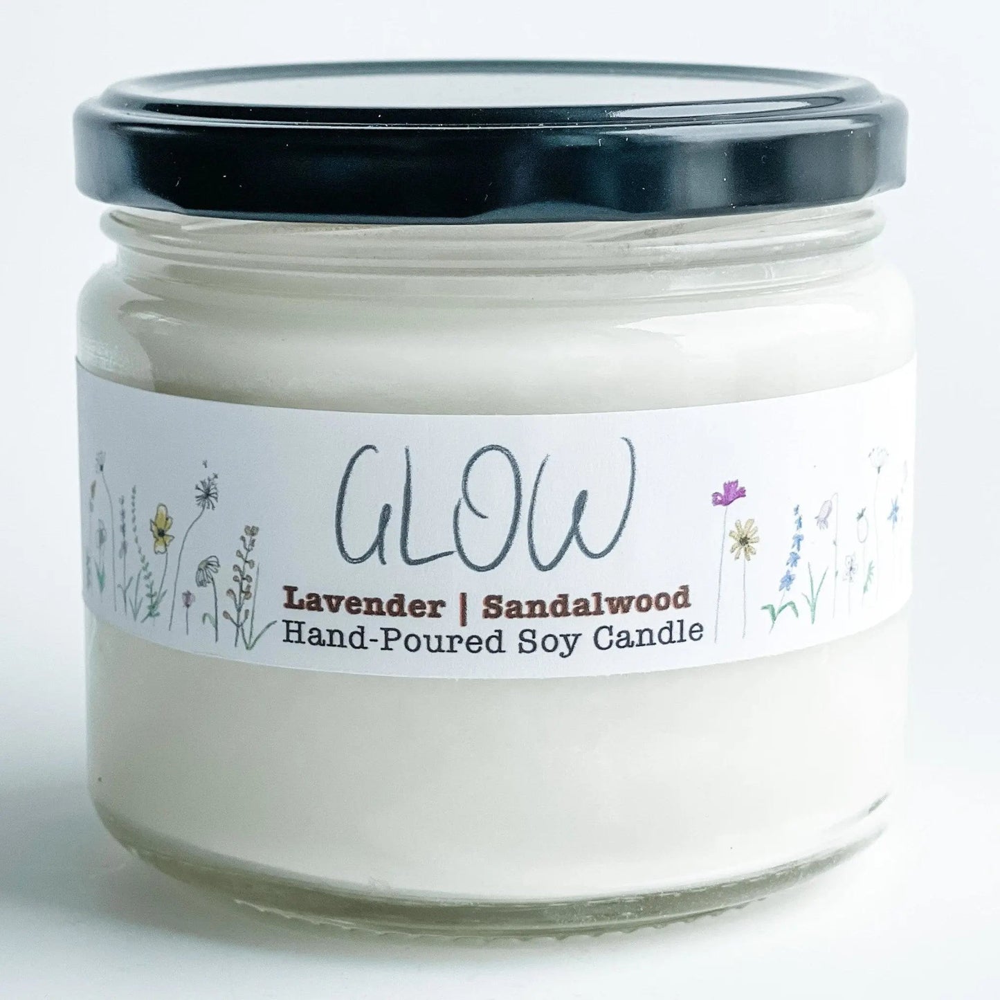 Lavender Glow Soy Candle
