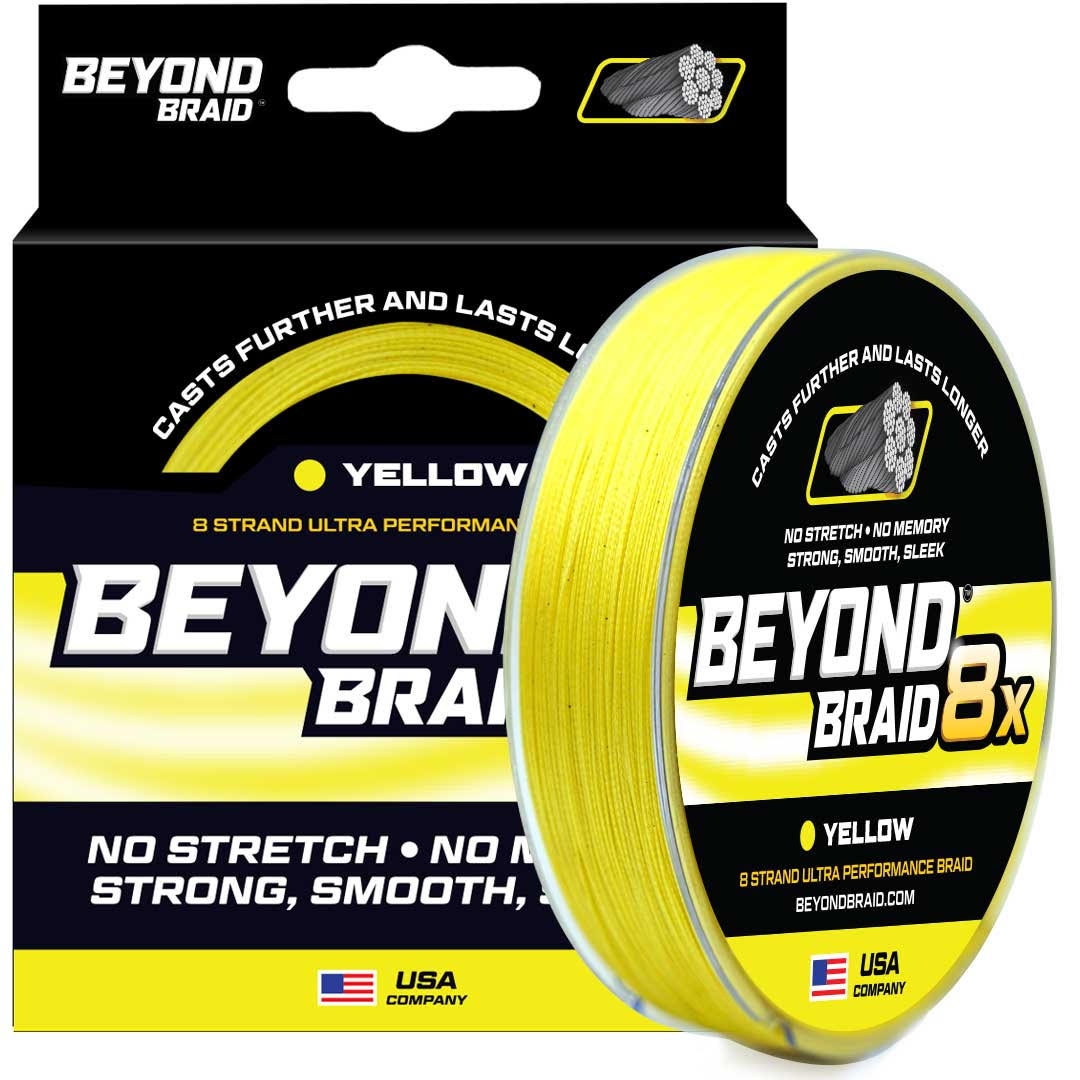 Yellow 8X- Ultra Performance 8 Strand