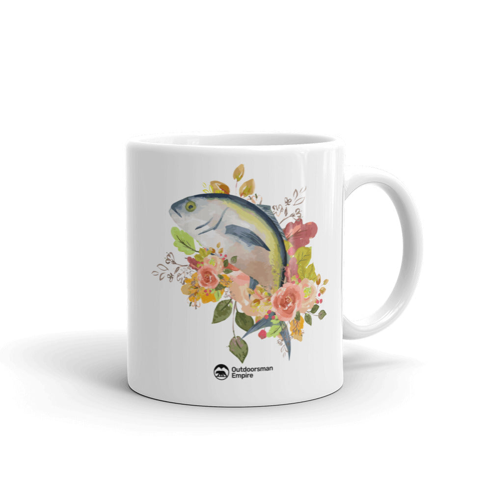 Fishing Flower 11oz Mug