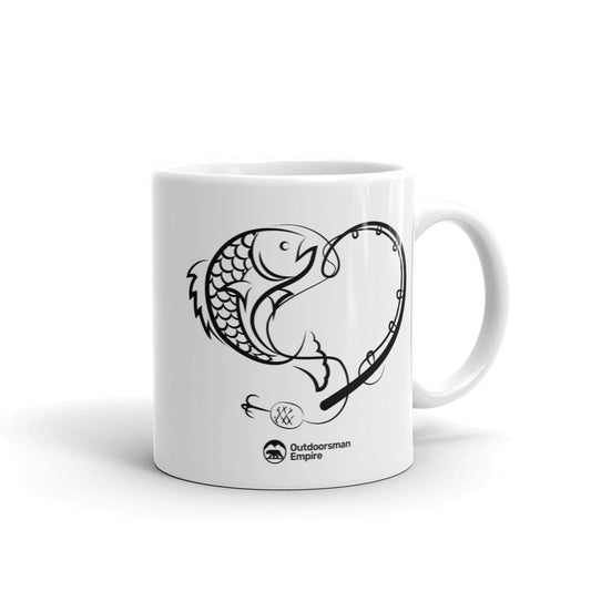 Fishing Heart 11oz Mug